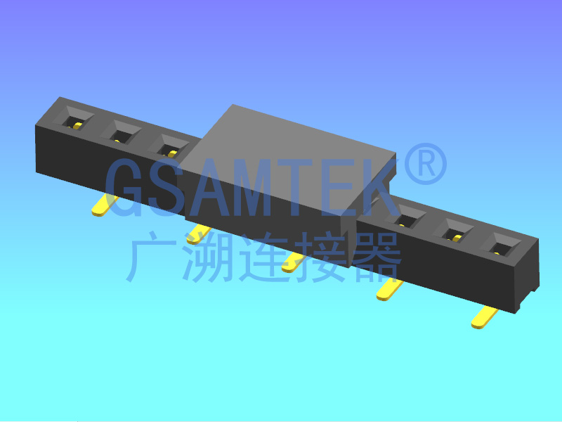 单排SMT度排母 PH2.0 H2.2 U型 W2.0/2.4