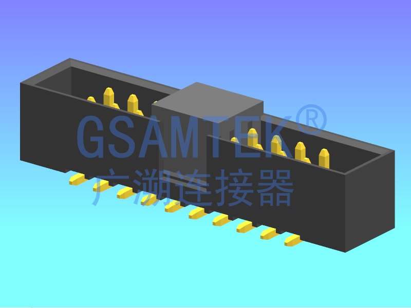 双排SMT简牛 PH2.0 H5.7 W5.5