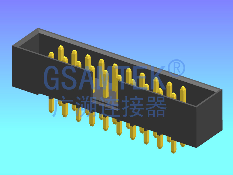 双排180度简牛 PH2.0 H5.7 W5.5
