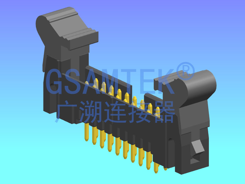 双排180度短耳扣牛角 PH2.0 H16.7
